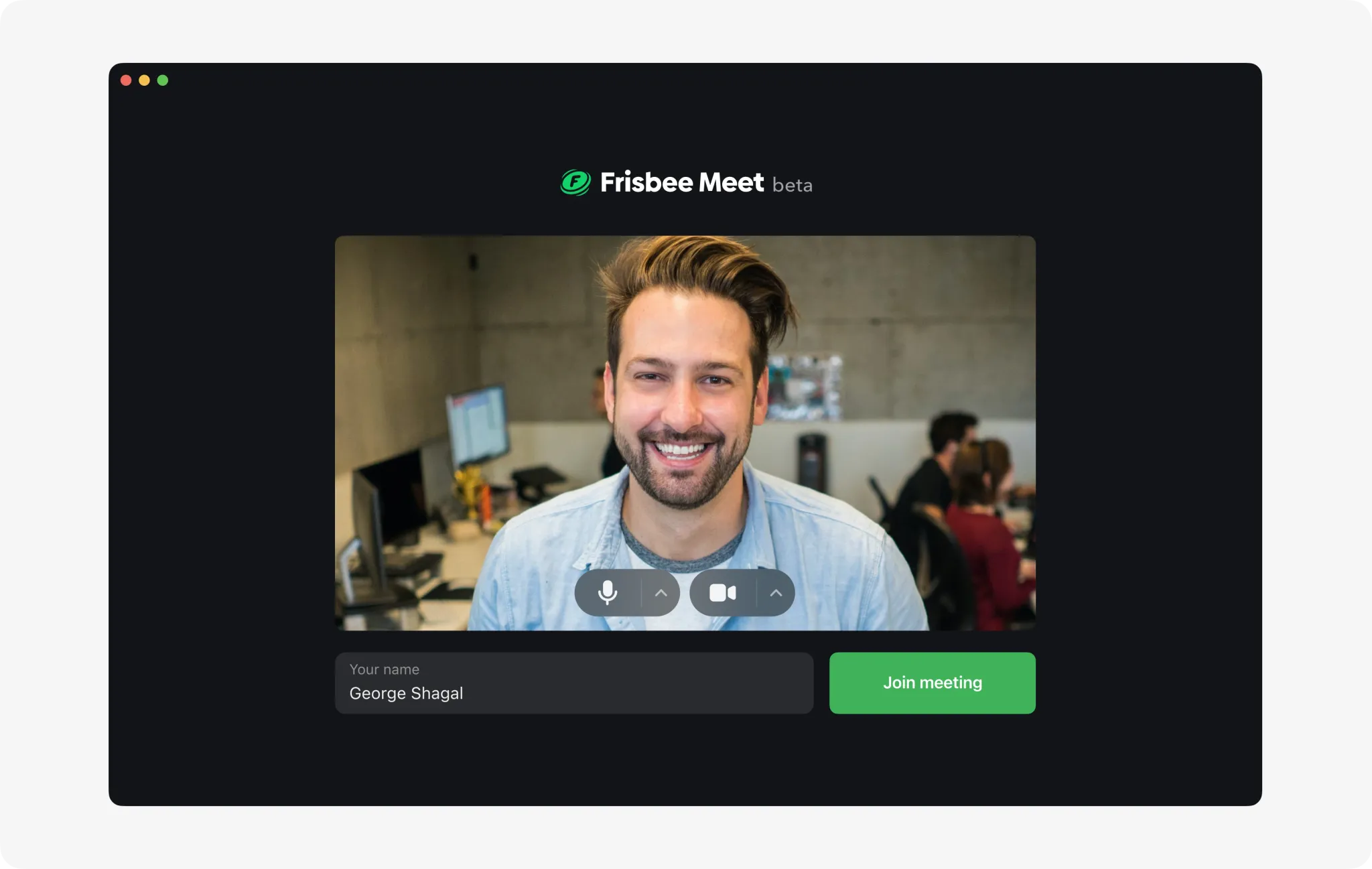 Video meeting preview