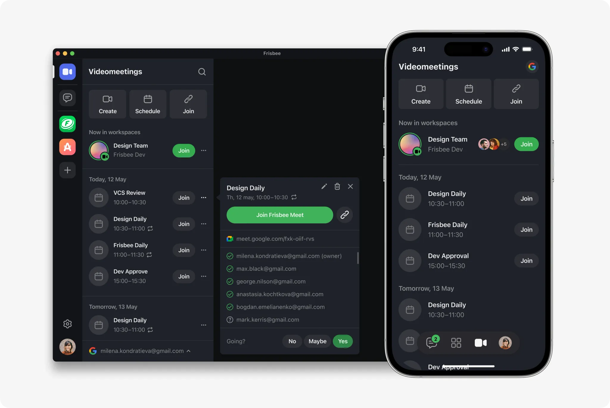 Meeting scheduling concept